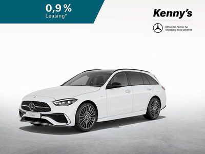 Neu Mercedes C300e AMG line 313 PS (230 kW) 2025 Weiss Kombi