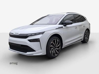 Neu Skoda Enyaq iV SportLine 210 kW (286 PS) 2025 Moon weiss, metallic SUV