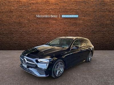 Schwarz Gebraucht 2024 Mercedes C300e AMG line Kombi | CHF 51’800 (Superpreis)