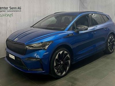 Blau Gebraucht 2022 Skoda Enyaq iV SportLine SUV | CHF 29’960 (Superpreis)