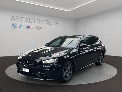 Schwarz Gebraucht 2022 Mercedes E400 AMG line Kombi | CHF 57’800 (Etwas zu teuer)