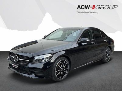 Schwarz Gebraucht 2020 Mercedes C200 AMG line Limousine | CHF 31’400 (Etwas zu teuer)