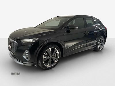 Mythosschwarz metallic Gebraucht 2021 Audi Q4 e-tron S-Line SUV | CHF 38’999 (Teuer)
