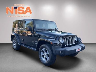 gebraucht Jeep Wrangler 2.8CRD Unlimited Sahara X Automatic