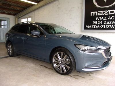 Grau Gebraucht 2023 Mazda 6 Exclusive-Line Kombi | CHF 32’500 (Guter Preis)