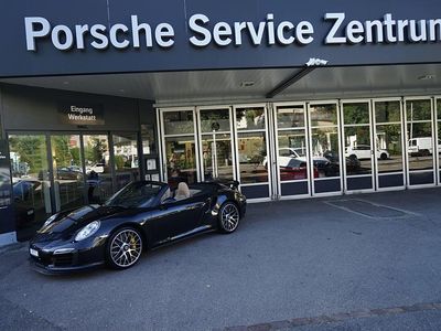 Schwarz Gebraucht 2014 Porsche 911 Turbo S Cabriolet Cabrio | CHF 124’500