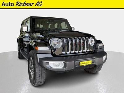 Schwarz Gebraucht 2023 Jeep Wrangler Sahara SUV | CHF 55’500 (Superpreis)