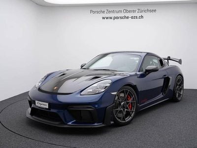 Neu Porsche 718 Cayman GT4 500 PS (367 kW) 2025 Blau Coupé