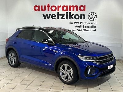 Blau Gebraucht 2024 VW T-Roc R-line SUV | CHF 27’800 (Superpreis)