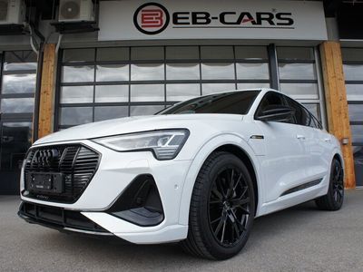 gebraucht Audi e-tron 55 Sportback S Line Black Edition quattro