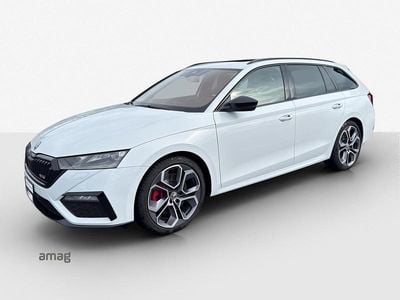 Gebraucht Skoda Octavia RS 245 PS (180 kW) 2021 Moon weiss, metallic Kombi