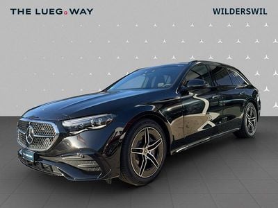 Schwarz Gebraucht 2024 Mercedes E300 AMG line Kombi | CHF 99’400