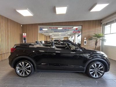 Schwarz Gebraucht 2021 VW T-Roc Cabriolet R-line Cabrio | CHF 29’900 (Fairer Preis)
