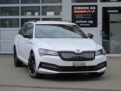 Weiss Gebraucht 2025 Skoda Superb SportLine | CHF 32’150 (Teuer)