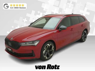 Neu Skoda Superb SportLine 204 PS (150 kW) 2025 Rot