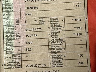 Gebraucht 2007 Citroën Berlingo Van / Kleinbus | CHF 6’500