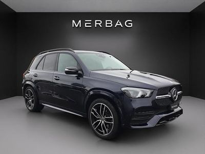 Blau Gebraucht 2021 Mercedes GLE350 AMG line SUV | CHF 64’900 (Fairer Preis)