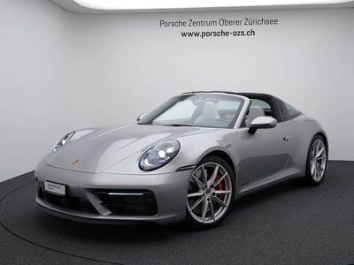Silber Gebraucht 2024 Porsche 911 Targa 4 Cabrio | CHF 181’900 (Teuer)