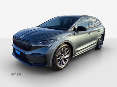 Quartz grau, metallic Gebraucht 2021 Skoda Enyaq iV SportLine SUV | CHF 29’990 (Fairer Preis)