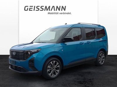 Neu Ford Tourneo Courier Titanium 125 PS (91 kW) 2025 Blau Van / Kleinbus