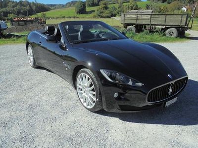 Gebraucht Maserati GranCabrio 440 PS (323 kW) 2010 Schwarz Cabrio