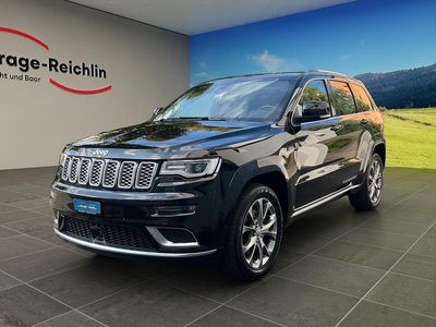 Schwarz Gebraucht 2019 Jeep Grand Cherokee Summit SUV | CHF 32’900 (Teuer)