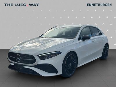 Weiss Gebraucht 2024 Mercedes A180 AMG line Limousine | CHF 36’600 (Teuer)