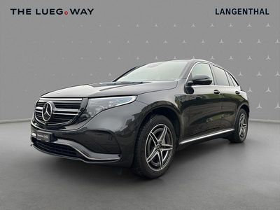 Grau Gebraucht 2021 Mercedes EQC400 AMG line SUV | CHF 27’500 (Fairer Preis)