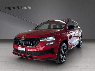 Rot Gebraucht 2022 Skoda Karoq SportLine SUV | CHF 32’900 (Etwas zu teuer)