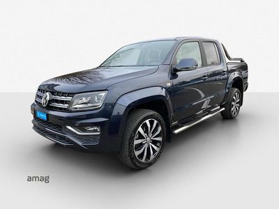 Gebraucht VW Amarok Highline 224 PS (164 kW) 2017 Starlight blue metallic (lt5u) Abholung