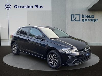 Gebraucht VW Polo Basis 80 PS (58 kW) 2022 Schwarz Limousine