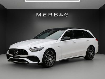 Neu Mercedes C43 AMG Executive 422 PS (310 kW) 2026 Weiss Kombi