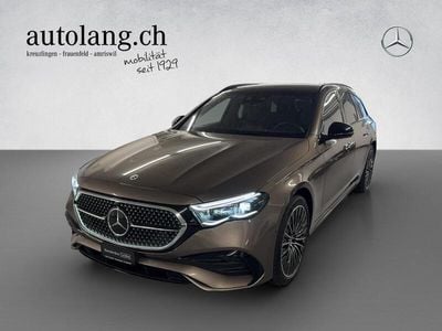 Braun Gebraucht 2023 Mercedes E300 AMG line Kombi | CHF 86’800