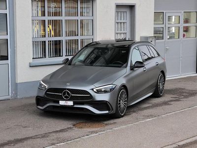 Gebraucht Mercedes C220 AMG line 200 PS (147 kW) 2022 Kombi
