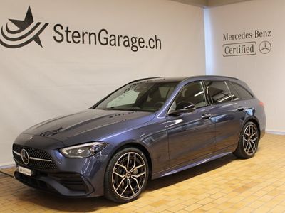 gebraucht Mercedes C220 d 4Matic Swiss Star AMG Line Kombi