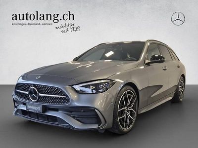 Neu Mercedes C220 AMG line 220 PS (161 kW) 2025 Grau Kombi