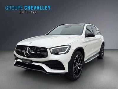 Weiss Gebraucht 2020 Mercedes GLC300e AMG line SUV | CHF 45’900 (Etwas zu teuer)