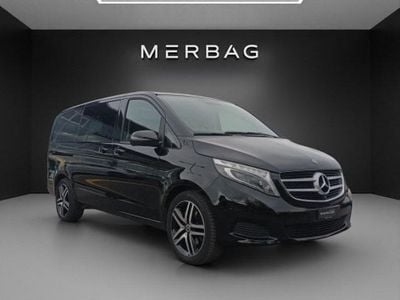 Schwarz Gebraucht 2018 Mercedes V250 Van / Kleinbus | CHF 31’900 (Superpreis)