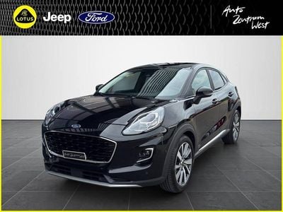 Schwarz Gebraucht 2022 Ford Puma Titanium X SUV | CHF 18’900 (Etwas zu teuer)