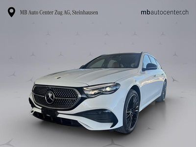 Weiss Neu 2025 Mercedes E220 AMG line Kombi | CHF 95’200 (Teuer)