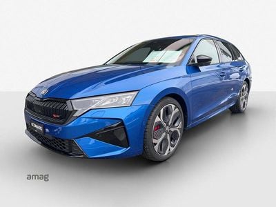 Race blau metallic Gebraucht 2024 Skoda Octavia RS Kombi | CHF 47’890 (Fairer Preis)