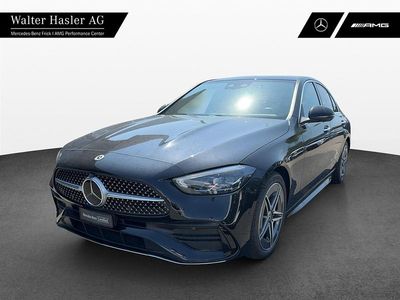 Schwarz Gebraucht 2023 Mercedes C200 AMG line Limousine | CHF 51’500