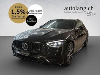 Schwarz Gebraucht 2024 Mercedes C43 AMG Executive Limousine | CHF 89’900