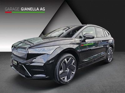 Schwarz Gebraucht 2024 Skoda Enyaq iV RS SUV | CHF 42’800 (Fairer Preis)