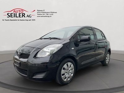 Schwarz Gebraucht 2009 Toyota Yaris Luna Kleinwagen | CHF 7’250 (Teuer)