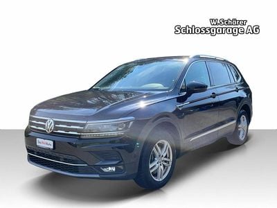 Schwarz Gebraucht 2021 VW Tiguan Allspace Highline SUV | CHF 34’990 (Fairer Preis)