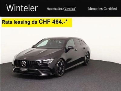 Gebraucht Mercedes CLA200 Shooting Brake AMG line 150 PS (110 kW) 2020 Schwarz Kombi