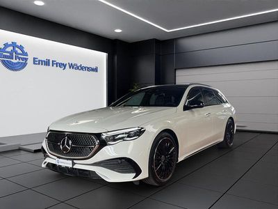 Neu Mercedes E220 AMG line 220 PS (161 kW) 2025 Weiss Kombi