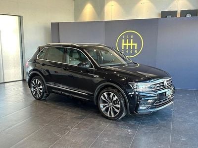Schwarz Gebraucht 2018 VW Tiguan Highline SUV | CHF 19’990 (Superpreis)