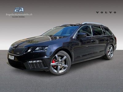 Gebraucht Skoda Octavia RS 184 PS (135 kW) 2017 Schwarz Kombi